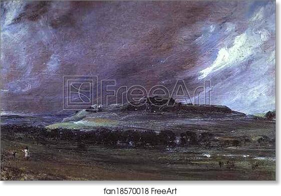 Free art print of Old Sarum by John Constable
