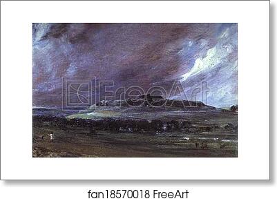 Free art print of Old Sarum by John Constable Free art print of Old Sarum by John Constable