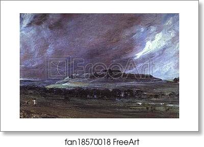 Free art print of Old Sarum by John Constable Free art print of Old Sarum by John Constable