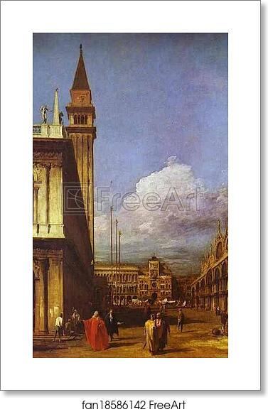 Free art print of The Piazzetta: Looking North by Giovanni Antonio Canale, Called Canaletto Free art print of The Piazzetta: Looking North by Giovanni Antonio Canale, Called Canaletto
