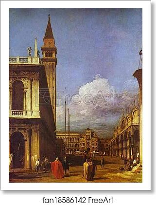 Free art print of The Piazzetta: Looking North by Giovanni Antonio Canale, Called Canaletto Free art print of The Piazzetta: Looking North by Giovanni Antonio Canale, Called Canaletto
