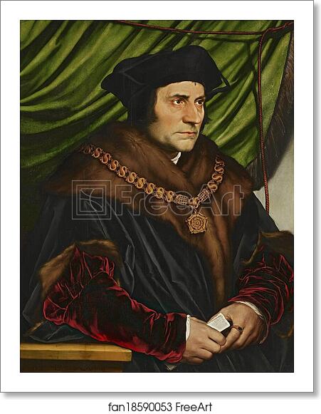 Free art print of Sir Thomas More by Hans Holbein The Younger Free art print of Sir Thomas More by Hans Holbein The Younger