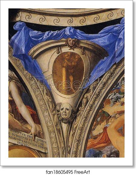 Free art print of Pendentive from the Chapel of Eleonora of Toledo by Agnolo Bronzino Free art print of Pendentive from the Chapel of Eleonora of Toledo by Agnolo Bronzino