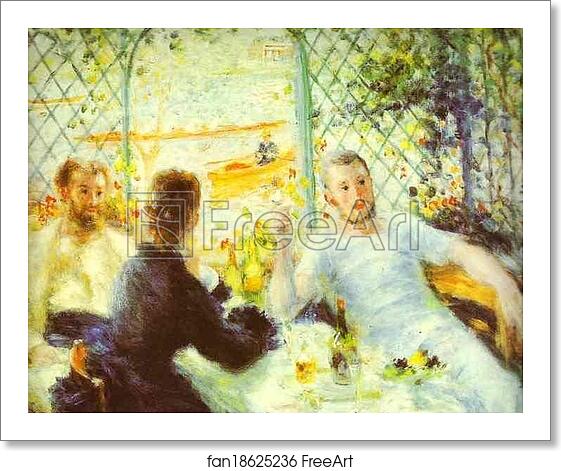 Free art print of The Luncheon of the Boating Party by Pierre-Auguste Renoir Free art print of The Luncheon of the Boating Party by Pierre-Auguste Renoir