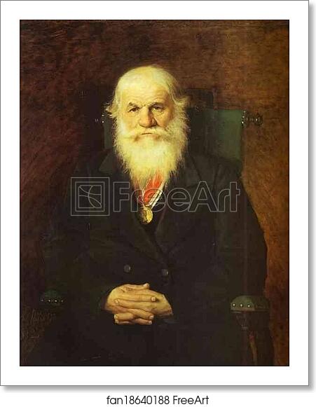 Free art print of Portrait of the Merchant Ivan Kamynin by Vasily Perov Free art print of Portrait of the Merchant Ivan Kamynin by Vasily Perov