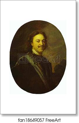 Free art print of Portrait of Peter I the Great by Andrey Matveev