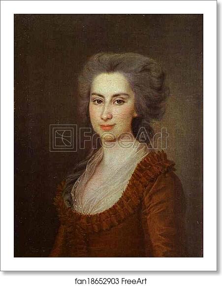 Free art print of Portrait of Countess N. F. Vorontsova by Dmitry Levitzky