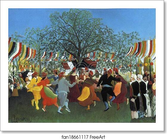 Free art print of A Centennial of Independence by Henri Rousseau Free art print of A Centennial of Independence by Henri Rousseau