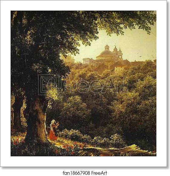 Free art print of Ariccia near Rome by Mikhail Lebedev Free art print of Ariccia near Rome by Mikhail Lebedev