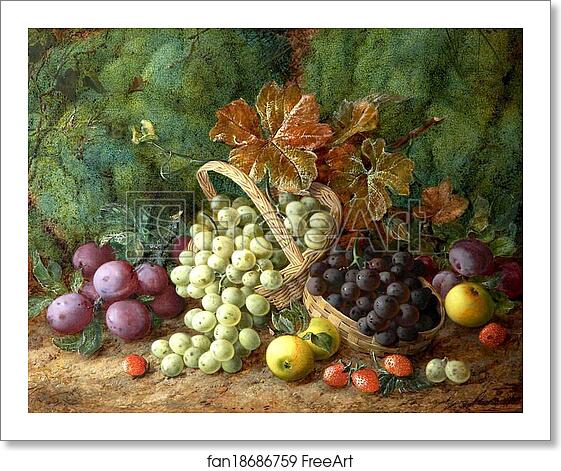 Free art print of Still Life with Fruit by George Clare Free art print of Still Life with Fruit by George Clare