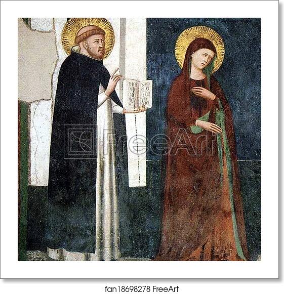 Free art print of Crucifixion. Detail by Pietro Cavallini Free art print of Crucifixion. Detail by Pietro Cavallini