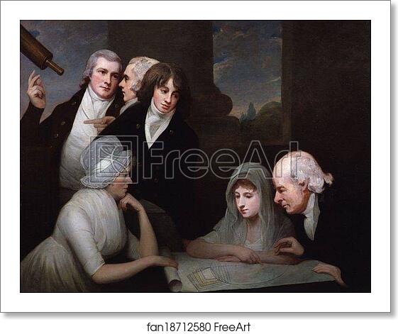 Free art print of Adam Walker and His Family by George Romney Free art print of Adam Walker and His Family by George Romney