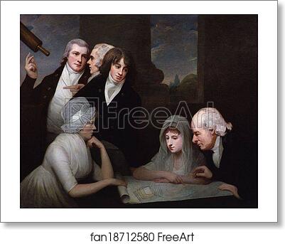 Free art print of Adam Walker and His Family by George Romney
