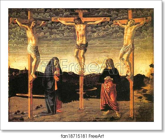 Free art print of Crucifixion by Andrea Del Castagno Free art print of Crucifixion by Andrea Del Castagno