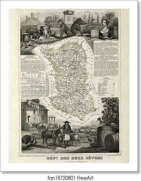 Free art print of Dépt. des Deux Sèvres (région de l'ouest) by Victor Jules Levasseur Free art print of Dépt. des Deux Sèvres (région de l'ouest) by Victor Jules Levasseur