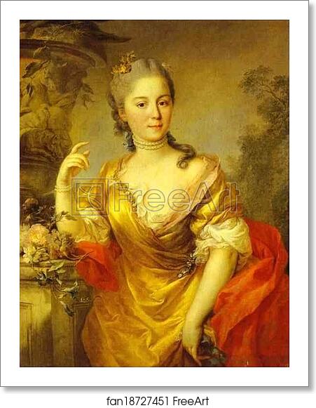 Free art print of Portrait of Countess Anna Alexeevna Tchernysheva by Stefano Torelli
