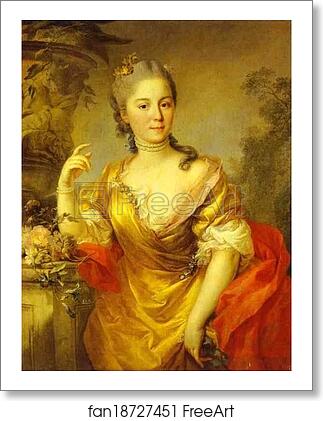 Free art print of Portrait of Countess Anna Alexeevna Tchernysheva by Stefano Torelli