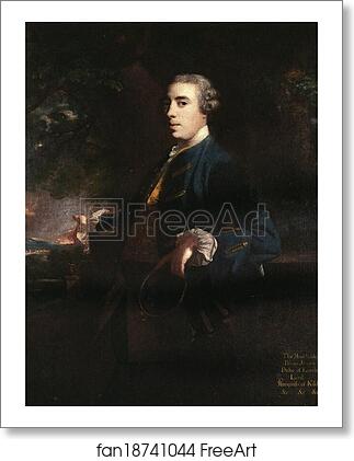 Free art print of James FitzGerald, Duke of Leinster by Sir Joshua Reynolds