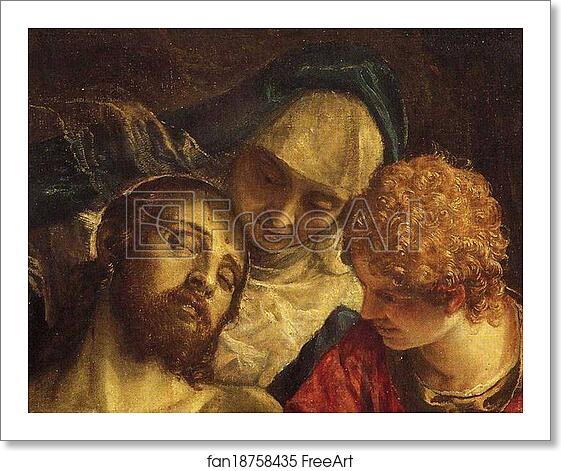Free art print of Lamentation of Christ. Detail by Paolo Veronese Free art print of Lamentation of Christ. Detail by Paolo Veronese