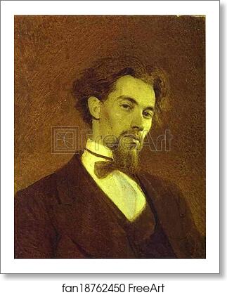 Free art print of Portrait of the Artist Konstantin Savitsky by Ivan Kramskoy Free art print of Portrait of the Artist Konstantin Savitsky by Ivan Kramskoy