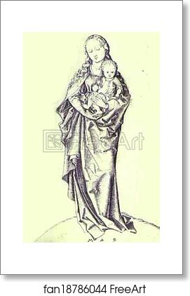 Free art print of Virgin and the Infant Holding an Apple by Martin Schongauer Free art print of Virgin and the Infant Holding an Apple by Martin Schongauer