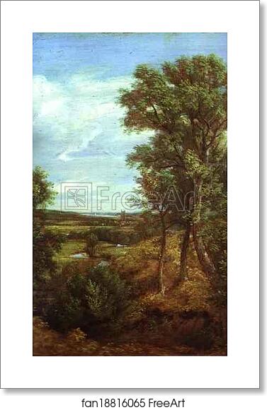 Free art print of Dedham Vale by John Constable Free art print of Dedham Vale by John Constable