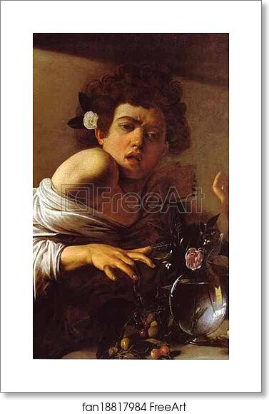 Free art print of Boy Bitten by a Lizard by Caravaggio Free art print of Boy Bitten by a Lizard by Caravaggio