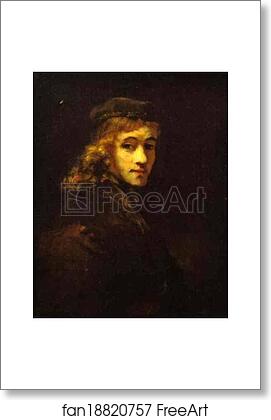 Free art print of Portrait of Titus, the Artist's Son by Rembrandt Harmenszoon Van Rijn