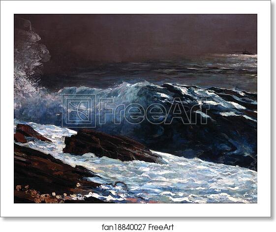 Free art print of Sunlight on the Coast by Winslow Homer Free art print of Sunlight on the Coast by Winslow Homer
