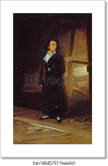 Free art print of Portrait of the Artist Julio Asensio by Francisco De Goya Y Lucientes Free art print of Portrait of the Artist Julio Asensio by Francisco De Goya Y Lucientes