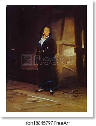 Free art print of Portrait of the Artist Julio Asensio by Francisco De Goya Y Lucientes Free art print of Portrait of the Artist Julio Asensio by Francisco De Goya Y Lucientes