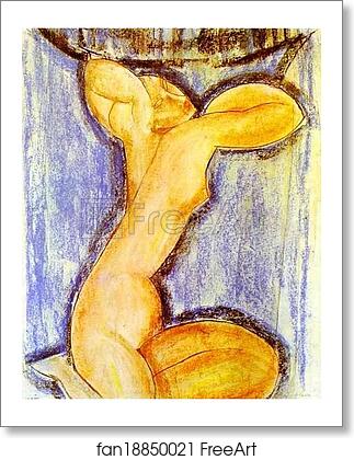 Free art print of Caryatid by Amedeo Modigliani Free art print of Caryatid by Amedeo Modigliani