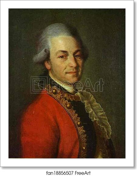 Free art print of Portrait of an Unknown Man by Dmitry Levitzky Free art print of Portrait of an Unknown Man by Dmitry Levitzky