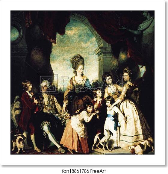 Free art print of The Marlborough Family by Sir Joshua Reynolds Free art print of The Marlborough Family by Sir Joshua Reynolds