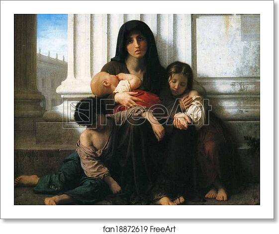 Free art print of Indigent Family (Charity) by William-Adolphe Bouguereau Free art print of Indigent Family (Charity) by William-Adolphe Bouguereau