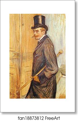 Free art print of Louis Pascal by Henri De Toulouse-Lautrec