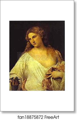 Free art print of Flora by Titian