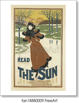 Free art print of Affiche américaine pour le journal "The Sun". by Louis Rhead Free art print of Affiche américaine pour le journal "The Sun". by Louis Rhead