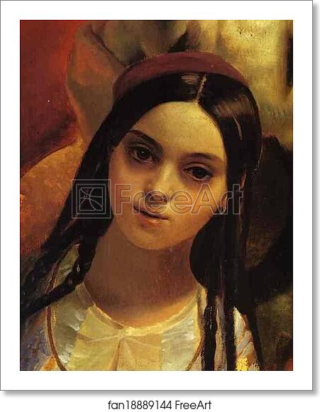 Free art print of Portrait of Countess Yu. P. Samoilova and Her Ward Amacilia Pacini Leaving a Ball. Detail by Karl Brulloff Free art print of Portrait of Countess Yu. P. Samoilova and Her Ward Amacilia Pacini Leaving a Ball. Detail by Karl Brulloff