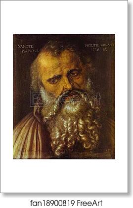 Free art print of Apostle Philip by Albrecht Dürer Free art print of Apostle Philip by Albrecht Dürer