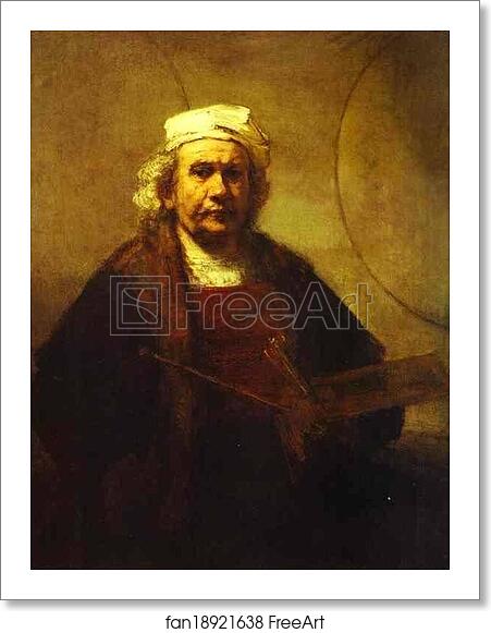 Free art print of Self-Portrait by Rembrandt Harmenszoon Van Rijn Free art print of Self-Portrait by Rembrandt Harmenszoon Van Rijn