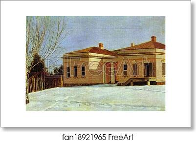 Free art print of Outbuilding in the Estate of Ostrovky by Grigoriy Soroka