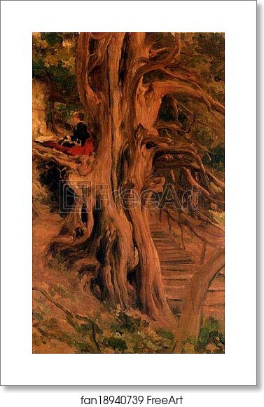 Free art print of Trees at Cliveden by Frederick Leighton Free art print of Trees at Cliveden by Frederick Leighton