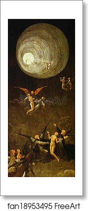 Free art print of Ascent of the Blessed by Hieronymus Bosch