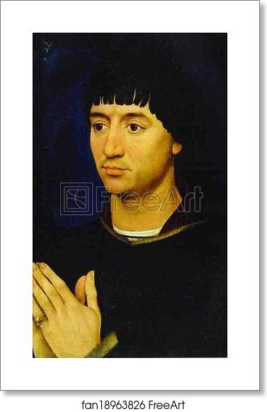 Free art print of Portrait of Jean de Gros by Rogier Van Der Weyden