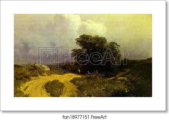 Free art print of Before a Thunderstorm by Feodor Vasilyev Free art print of Before a Thunderstorm by Feodor Vasilyev