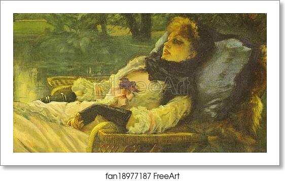 Free art print of The Dreamer (Summer Evening) by Jacques Joseph Tissot (A.K.A. James Tissot) Free art print of The Dreamer (Summer Evening) by Jacques Joseph Tissot (A.K.A. James Tissot)