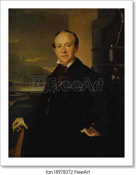 Free art print of Portrait of N. A. Selivanovsky by Vasily Tropinin Free art print of Portrait of N. A. Selivanovsky by Vasily Tropinin