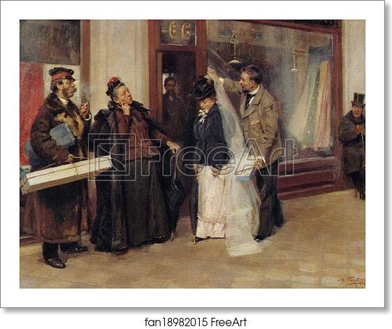 Free art print of Buying the Dowry by Vladimir Makovsky Free art print of Buying the Dowry by Vladimir Makovsky