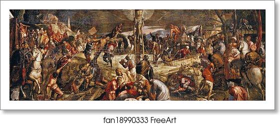 Free art print of Crucifixion by Jacopo Robusti, Called Tintoretto